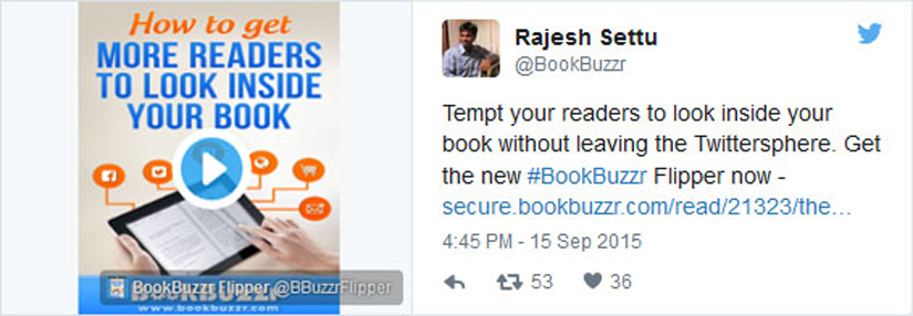 Tweets For Your Book